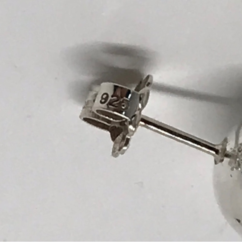 SOLD ELSEWHERE - Authentic Tiffany & Co. 925 Sterling Silver 10mm Ball Earrings - Picture 7 of 7